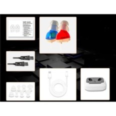 Não defina o dispositivo de audição Delmicure VHP-1631. Controle de volume