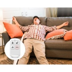 Système d'alarme sans fil GSM RFID avec TUYA SmartLife et Télécommande