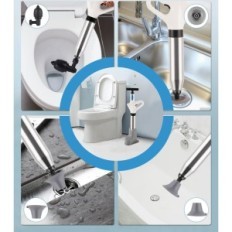 Esposizione del water Kit da toilette con manico