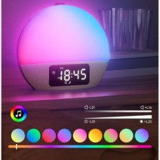 Wekker Foroid YF-01 25 Geluiden Projectie 9 Kleuren