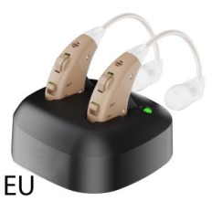 MEDCA Digitalni slušni aparat (2 kos) z zmanjšanjem hrupa in polnilnikom USB