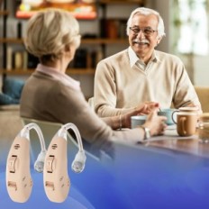 Medica Digitális hallókészülék (2 db) zajcsökkentéssel és USB töltővel