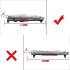 UŻYWANY Lampy LED dzienne z kierunkowskazem, przeciwmgielne Audi Q7, 2 szt.