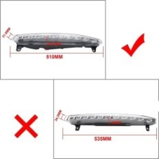 UŻYWANY Lampy LED dzienne z kierunkowskazem, przeciwmgielne Audi Q7, 2 szt.