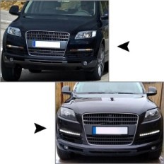 Lampade giornaliere usate con cartello, Audi Q7 Fog, 2 PC.