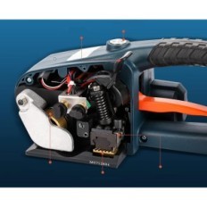 BAUSHISHAN BSS13-16 Máquina de fita elétrica 2 baterias