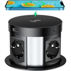 Eingebaute Hannelore 2 USB C Buchse 4 Wireless Ladegerät Sockel