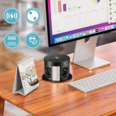 Sisseehitatud Hannelore 2 USB C Socket 4 traadita laadija pesa