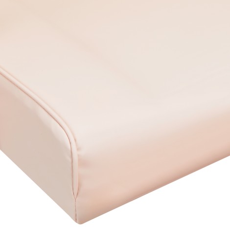 Basic 202 Kosmetikstuhl mit Ablagen in Rosa — Detailaufnahme Sitz