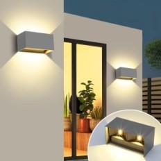 LED KINGWEN XL-WL-BD-0010 20W IP65 Teplo bílá šedá