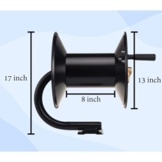 Exposition de tambour pour rondelles de pression M Mingle 150 pieds 3/8 "