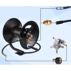 Exhibition of drum for pressure washers M Mingle 150 Foot 3/8 "