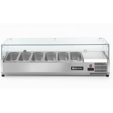 Sopravvivere con un sito Web da 6 x GN 1/3. 140 cm - Hendi 232972