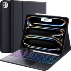 EARTO FR150-BK keyboard for iPad Pro 12.9 "Azerty wireless keyboard with touchpad and touchpad