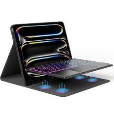 Clavier Earto FR150-BK pour le clavier sans fil Azerty Pro 12.9 "Atherty avec TouchPad et TouchPad