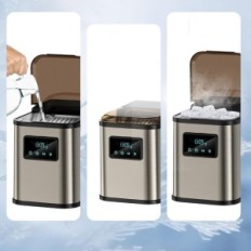 Máquina rápida danificada KEEGONE 120W 2L 2L ICE para a casa do gelo