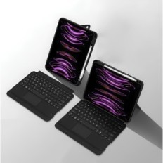 Caso com teclado e touchpad para ipad pro 12.9 polegadas teclado caso