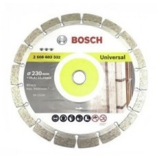 Diamant Diamant Bosch Universal 230 mm 22,23 mm pour la coupe universelle