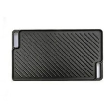 Acél lemez grill Tors 30x46x2 cm kétoldalas grill plancha