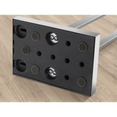 NAUDOJAMOS Rankšluosčių pakabos KES BTH231-2 STEEL18 / 8 šepečiu