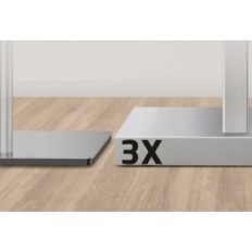 Brukt Frittstående håndklehenger Kes BTH231-2 STEEL18 / 8 Børstet