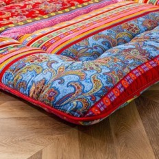 Retro Futon Mattress Yoshoot Bohemian C Foldable Single 90x190cm