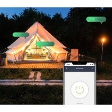 Külső Wi- Fi foglalatok UCOMEN PA- GEBA- 01SWP 4 okosaljzat-vezérlés