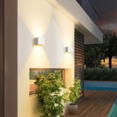 4 LED FUPE FP-HWBD-B01 komplekt LED 6W 3000K White Spot valgustus kodu interjööri jaoks