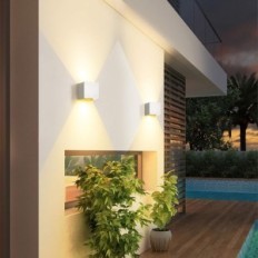 4 LED FUPE FP-HWBD-B01 LED 6W 3000K WHITE SPOT apgaismojums mājas interjeram