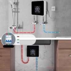 Použité Elektrický jaogaus 7500W ohřívač vody s tokem remot