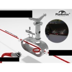 Rectangular pool cover 360x260 cm UV PE 200g to 300x200 cm. All-year-round