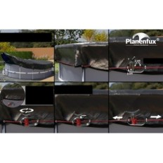 Použité základné krytie PP03-BL 520cm PE UV na bazény 420-460cm