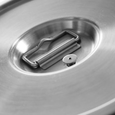 Térmica de aço do recipiente térmico para o transporte de 35l alimento - Hendi 710302