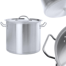 Medium Pot med lock Budget Line 24 L 360x240 - Hendi 832844