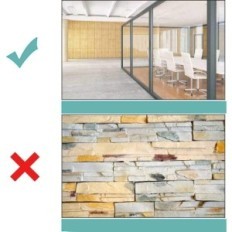 Magnetische tablet Lyzzxi 45x90 cm Zelfklevend voor het thuiskantoor