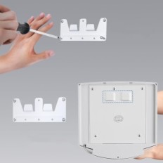 Begagnade Elektrisk hårtork Modunful 1200W Svart Snabbtorkning