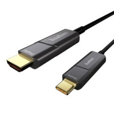 Vezeloptische USB C-HDMI HUAHAM KABEL 7,5 M 4K 60HZ voor MacBook iPad-oppervlak