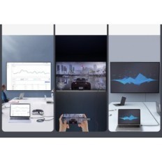 Vezeloptische USB C-HDMI HUAHAM KABEL 7,5 M 4K 60HZ voor MacBook iPad-oppervlak