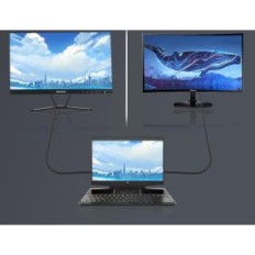 Fiber Optic USB C-HDMI Huaham kabel 7,5 m 4K 60Hz za MACBOOK IPAD površina