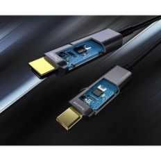 Száloptikás USB kábel C- HDMI huaham 7.5 m 4K 60Hz MacBook iPad felület