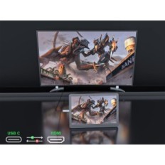 Optické optické USB C-HDMI Huahamový kábel 7,5 m 4K 60Hz pre MacBook iPad Povrch