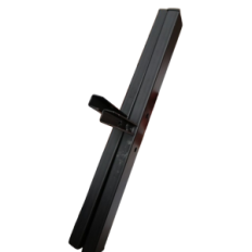 Lietota melna Odoxia tērauda statīvs ar riteņiem izstādēm un veikaliem