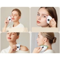 EMS Gua sha robofun sejas masāžas ar siltu vibrāciju un gaismu