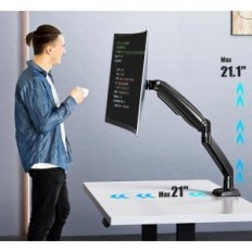HUANUO HNSS12 monitor tartó 40 hüvelyk 12 kg VESA 75 100