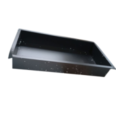 Baie de douche encastrée endommagée Julymoda 30 × 60 × 10 cm Noir