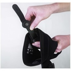 Genou orza donjoy Tru-pull lite l laissé sur le flux de patellaire