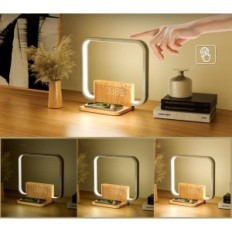 LED AJ310 Nachtlamp met 10W 10-oplader. Slaapkamer licht wekker