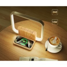 LED AJ310 Night lamp with 10W 10 Charger. Bedroom light Alarm clock