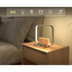 LED AJ310 öölamp 10W 10 laadijaga. Magamistoa valgustuse kella