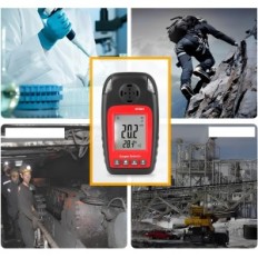 Nenaudokite nešiojamų deguonies matuoklio JADEHAY 8821-LT-00 0 ~ 25% LCD